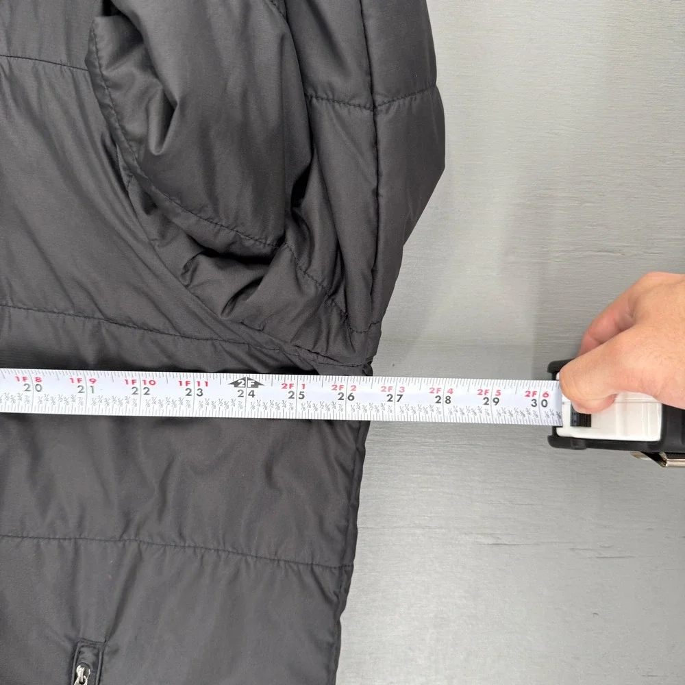 The North Face Puffer Jacket Black Quilted Full Zip Insulated Men's XXL